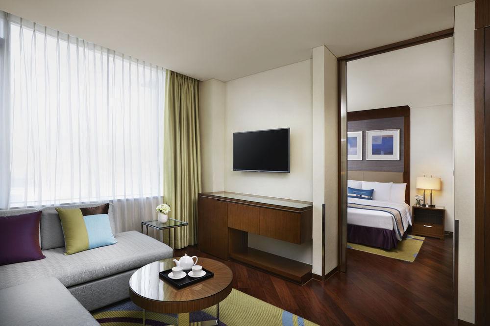 Courtyard By Marriott Seoul Times Square Hotel Buitenkant foto