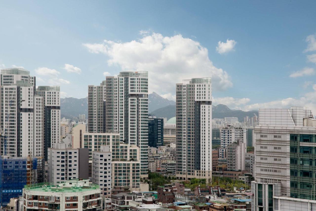 Courtyard By Marriott Seoul Times Square Hotel Buitenkant foto